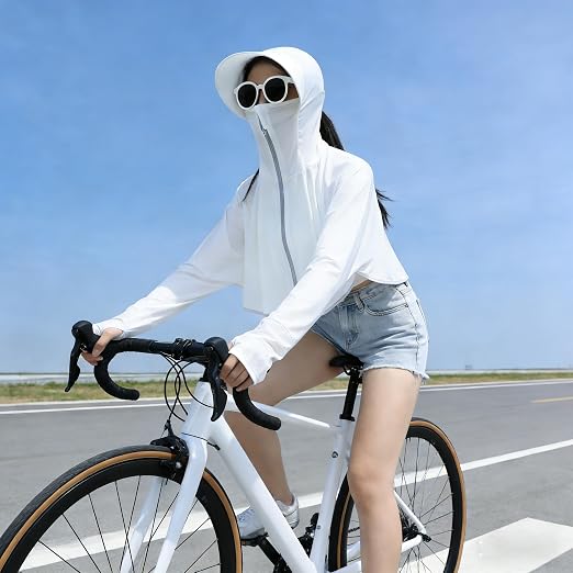 UPF 50+ Lightweight Outdoor Crop Jacket